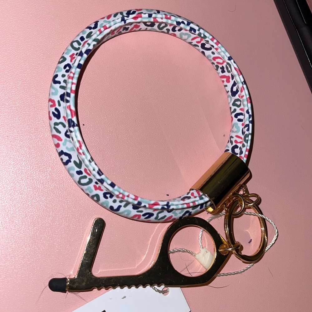 Bracelet keychain/touchless door opener